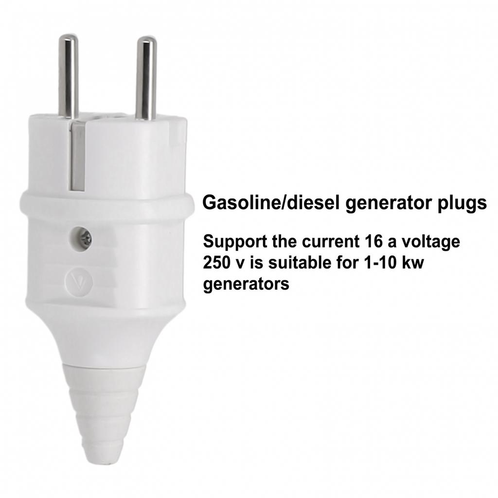 220V Socket Copper For 1-10kw Generator Industrial