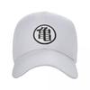 Cool Turtle Hermit Symbol Trucker Hat for Men Women Custom Adjustable Adult DBZ Baseball Cap Hip Hop
