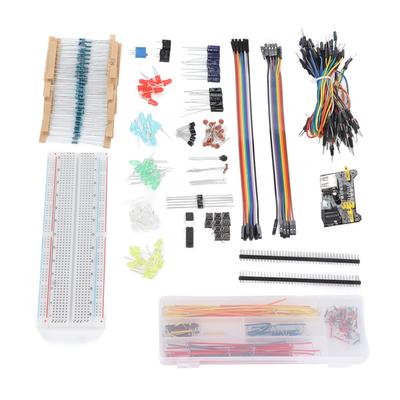 R3 için 830 Delikli Breadboard ile Elektronik Kiti Başlangıç Eğlenceli Çeşitlilik Geliştirme Bileşeni