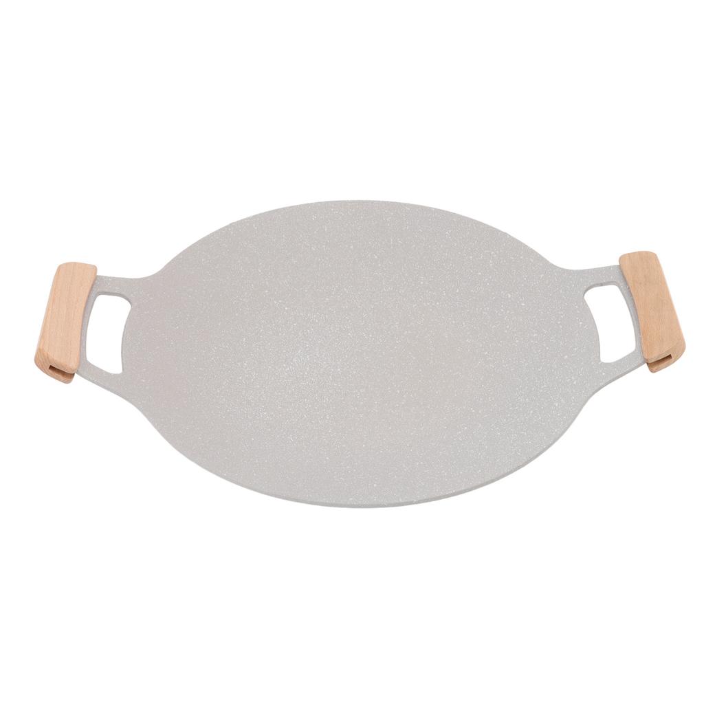 Indoor Outdoor Korean Grill Pan Nonstick Aluminum BBQ Grill Plate with Handles for Gas Stovetop
