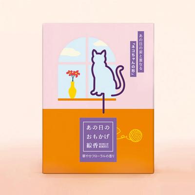 Kameyama Memory Sticks of That Day Katze, 5 Stück, wunderschöner Blumenduft, Haustier-Gedenkstätte