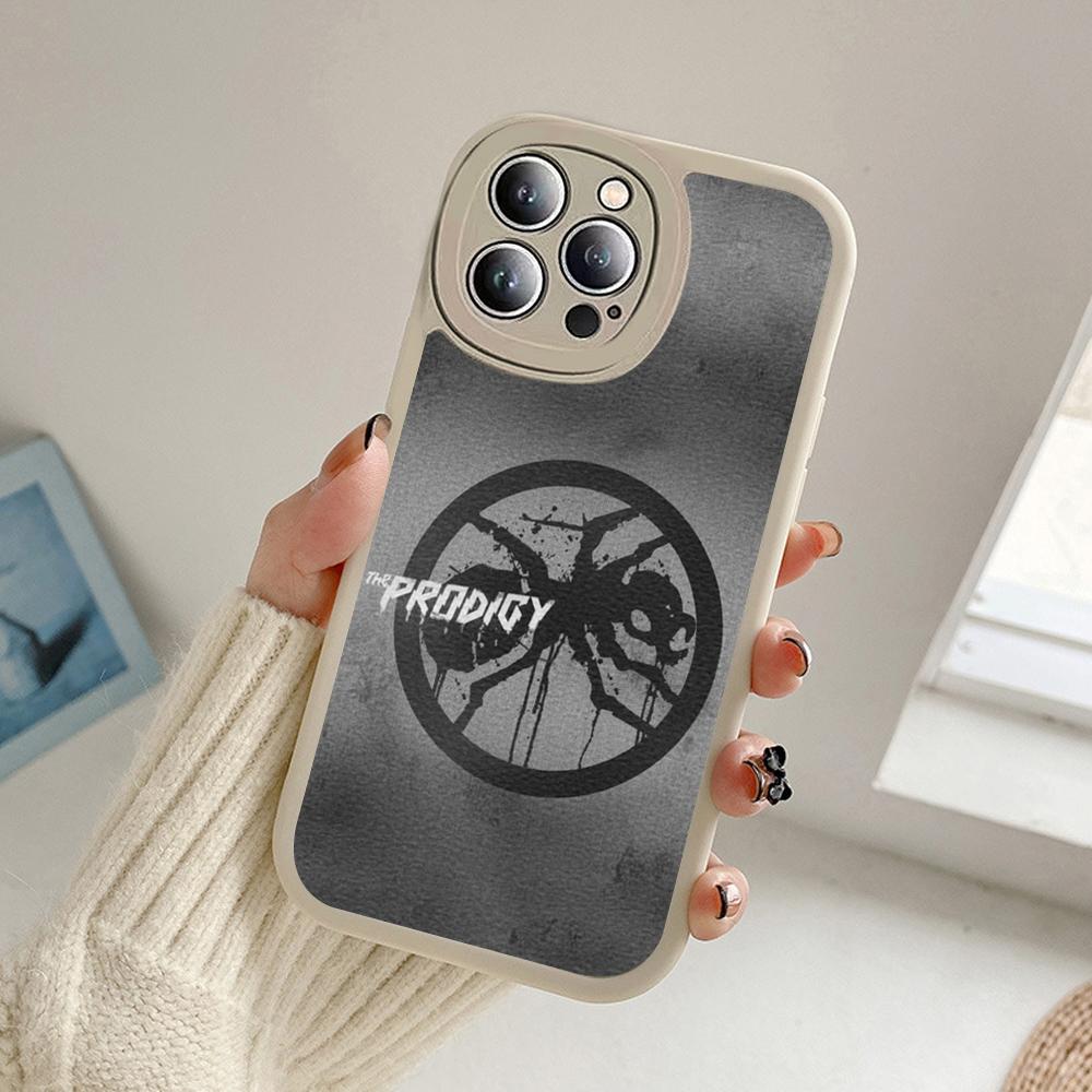 The Prodigy Artist Logo Phone Case for Iphone 14 13 11 12 Pro MAX 13 12 MiNi 7 8plus 14 13 11 PRO X XS 12 11 XR Lambskin Covers