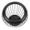 Coffee Pod Holder Wire Basket Large Capacity Iron Coffee Pods Storage Basket for Coffee Bar Counter Desktop Black