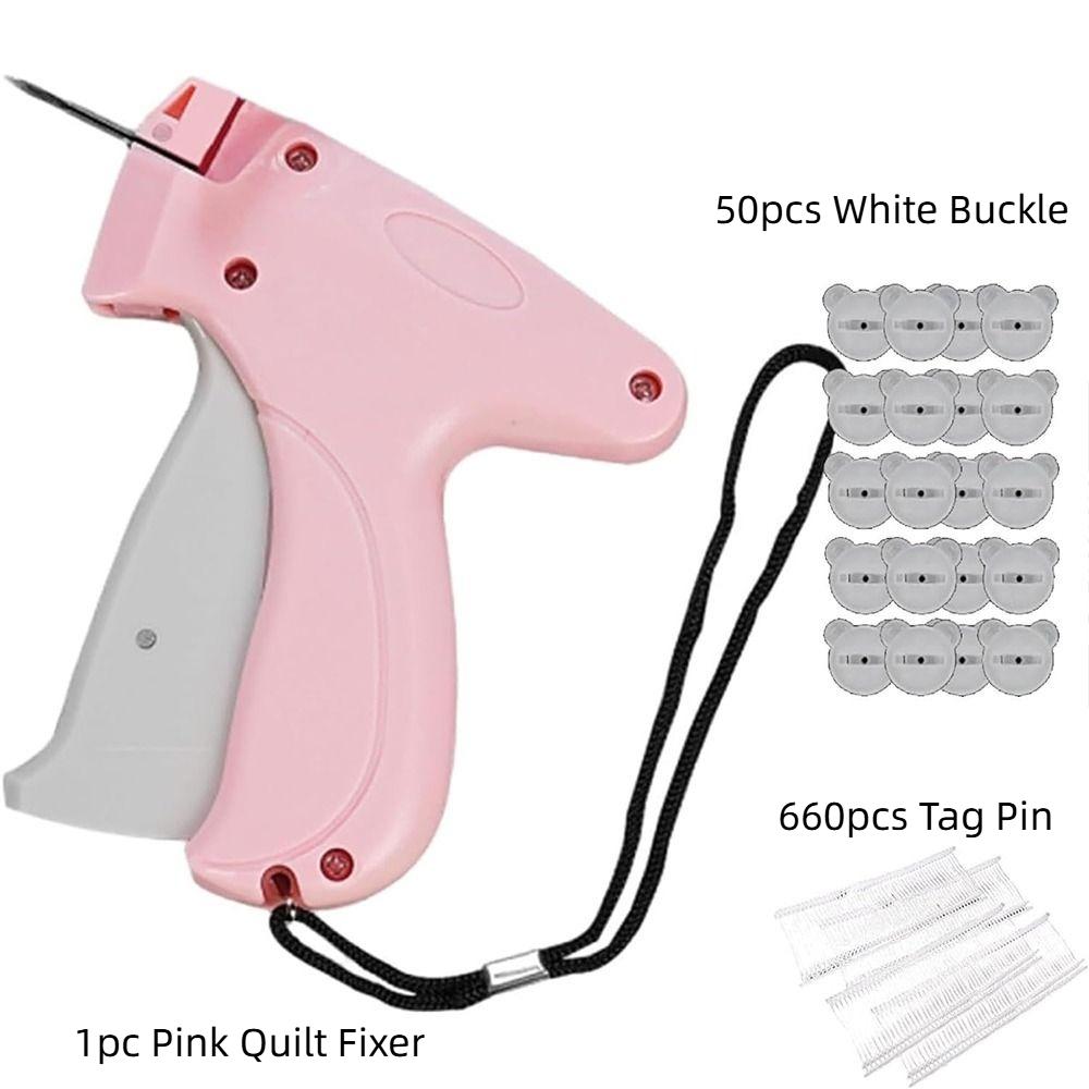 Haushalts-Tragbarer Schneller Kleider-Fixierer Mit Schnallen Mikro-Stich-Etikettierpistole für Kleider Fixierwerkzeug