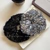 Sequins Large Intestine Hair Band Headband Women'S High-End Spring And Summer Hair Rope Tied Hair Women'S New Head Flower Hair Accessories Headgear