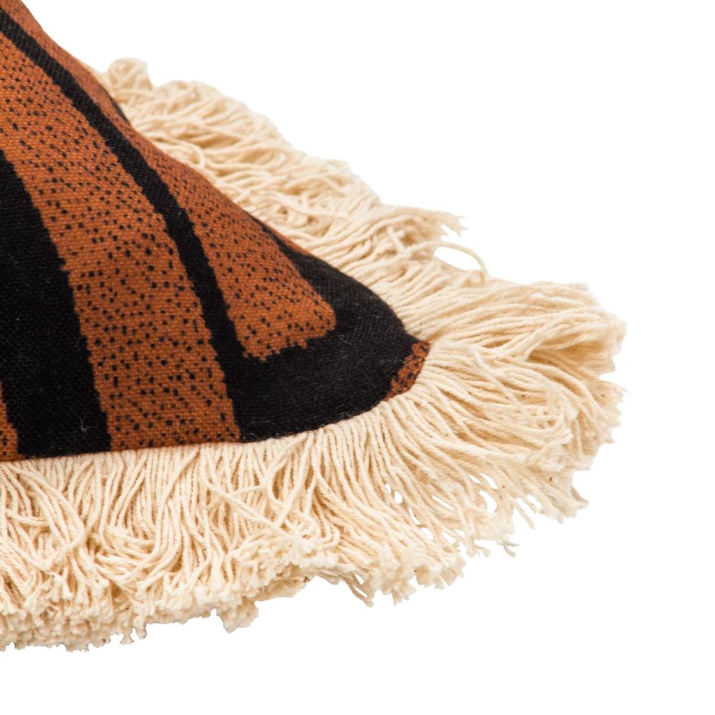 Paoletti Oromo Fringe Cushion Cover