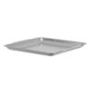 Stainless Steel Bbq Tray Non Slip Embossed Grill Prep Plate Serving Tray for Appetizers Buffet Catering Dessert Table Display