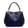 Ženy Crocodile Pu Leather Messenger Tašky Veľkokapacitné Dámske Tašky Kabelky Dámske Neformálne Totes Taška Dámska taška cez rameno