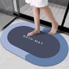Sklisikre baderomsmatter, gulvmatter til husholdningsbad, Vannabsorberende smussbestandige matter Fotmatter