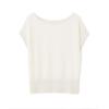 Proportion Body Dressing Lame Loose Knit Ecru Women's Sweater,