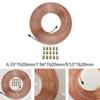 High Strength Copper Coated Brake Pipe Repair Kit Flexible Tubing Roll for Vehicle Brake Maintenance