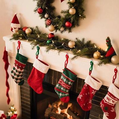 Wreath Hanger Santa Claus No Drilling Storage Door Wreath Hanger Storage Hooks For Wall Window Garland Stockings Bedroom Living