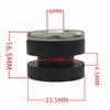 10pcs/set 4.5mm Motorcycle Rubber Grommets Bolt Assortment Kits Fairing Bolts Pressure Relief Cushion Buffer Washer Shock
