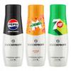 Sodastream Syrups for Saturator Pepsi Max Flavor Sugar Free + Mirinda + 7Up