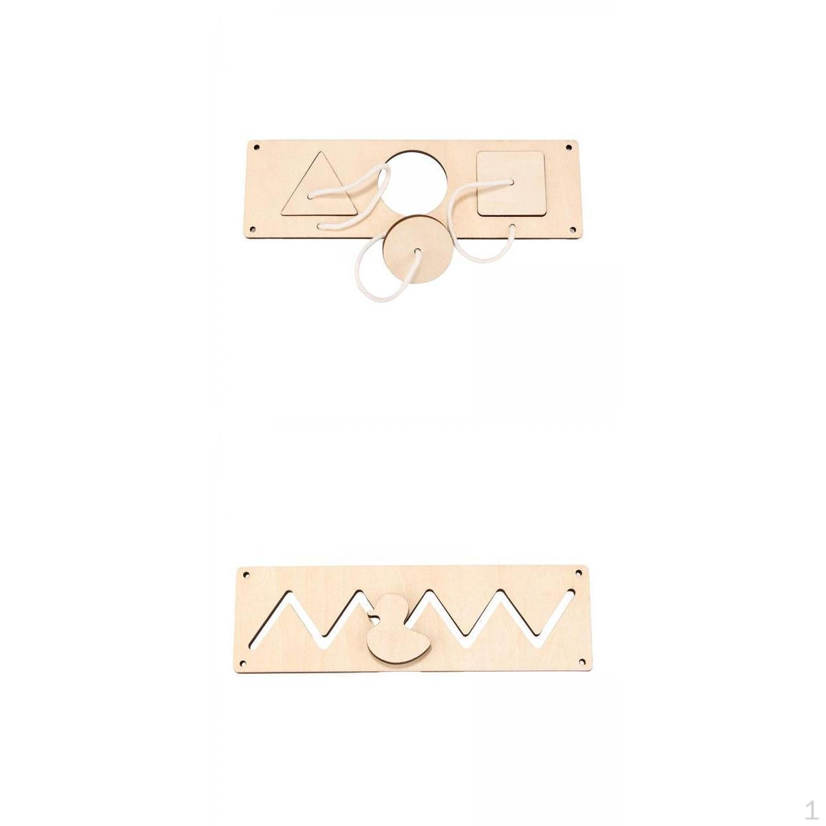 

2Pieces Busy Board Games Educational Toys Basic Skills Learning Birthday Gift for Girls Boys