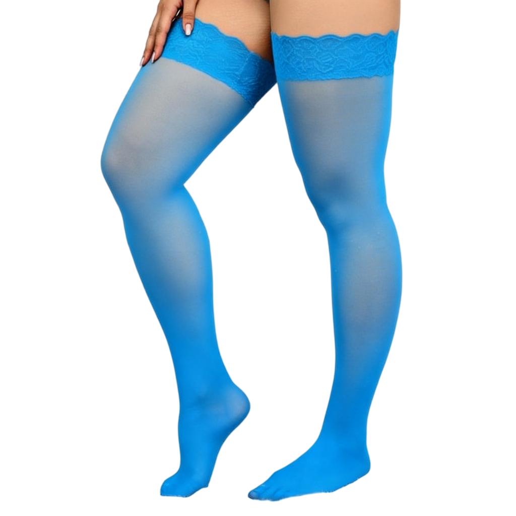 Women Stockings Plus Size Thigh High Socks for Women Floral Lace Breathable Light Summer 2026New