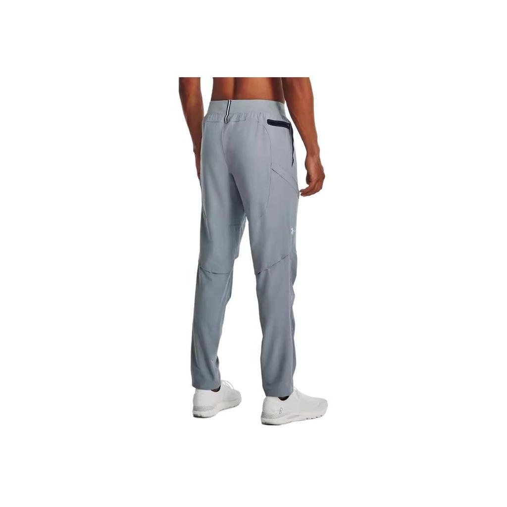 Under Armour Solid Elastic Waist Training Pants Men Bottoms Blue 1378975-465