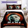 Halloween Ii: Michael Myers Bedding Set,Soft Bed Linen for Bedroom Home Decoration,Festival Gift,Breathable Duvet Cover with Pillowcases,Iconic
