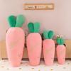 Cute Carrot Throw Pillow Children Bed Sleeping Pillow Plush Toy Doll Long Pillow Gift Female