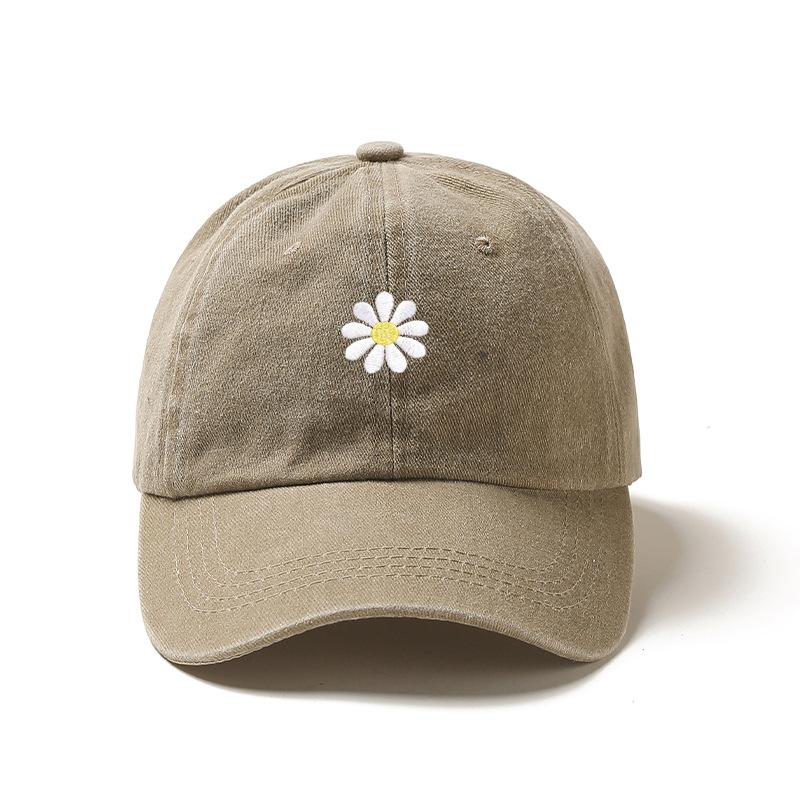 "Little Dandelion" Embroidered Baseball Cap, a Hat with a Unique Adjustable Design, Suitable for Outdoor Hiking and Outings.