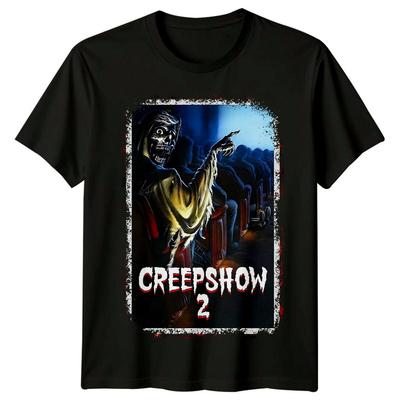 Creepshow 2 (1987) Vom Filmposter inspiriertes T-Shirt Retro 80er Jahre T-Shirt Unisex