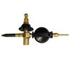 Regulador Inflador de Flujo de Aire para Válvula de Tanque CGA580 Llenador de Globos de Helio 0-3000PSI Regulador Llenador de Tanque de Helio para Globos