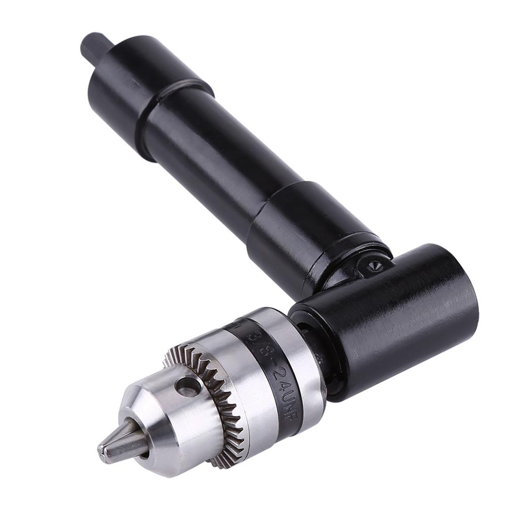 Right Angle 8mm Hex Shank Drill Adapter 90 Degrees Attachment Extension Drilling Tool