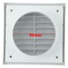 Air Outlet Grille Wall Ceiling Air Vent Ducting Ventilation Exhaust Grille Cover Plastic Outlet Heating Cooling System Access