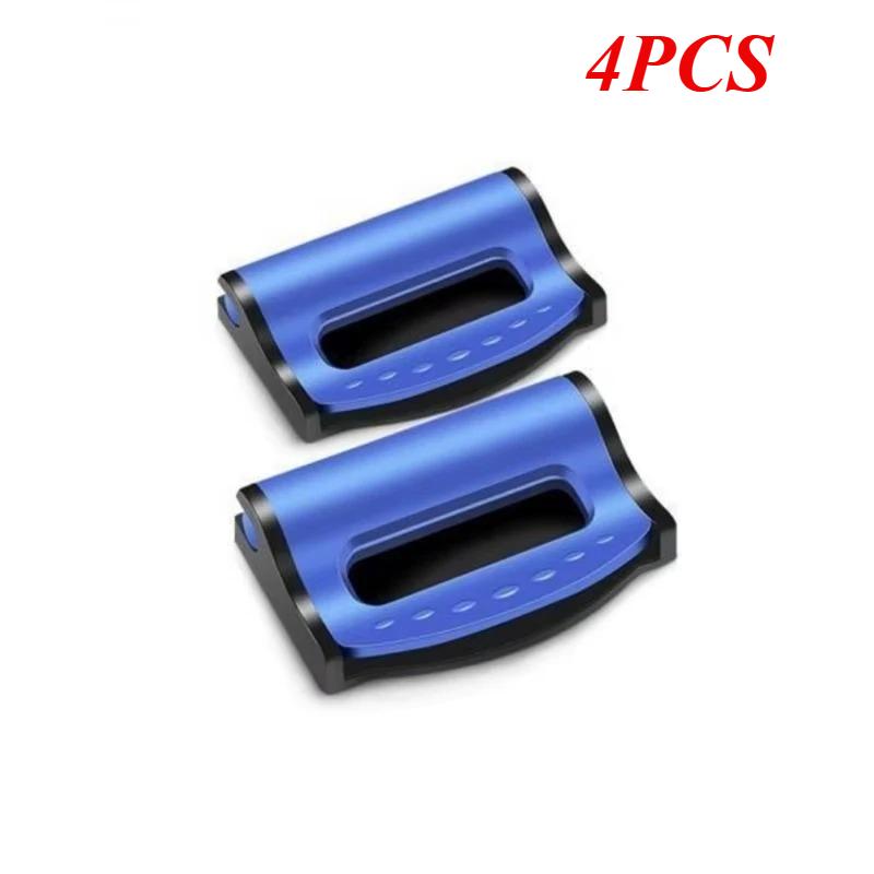 2/4PCS Adjustable Car Safety Belt Buckle Clips  Seatbelt Stopper Slip-Resistant Seat Belt Buckle Fixing Clip Car Accessories