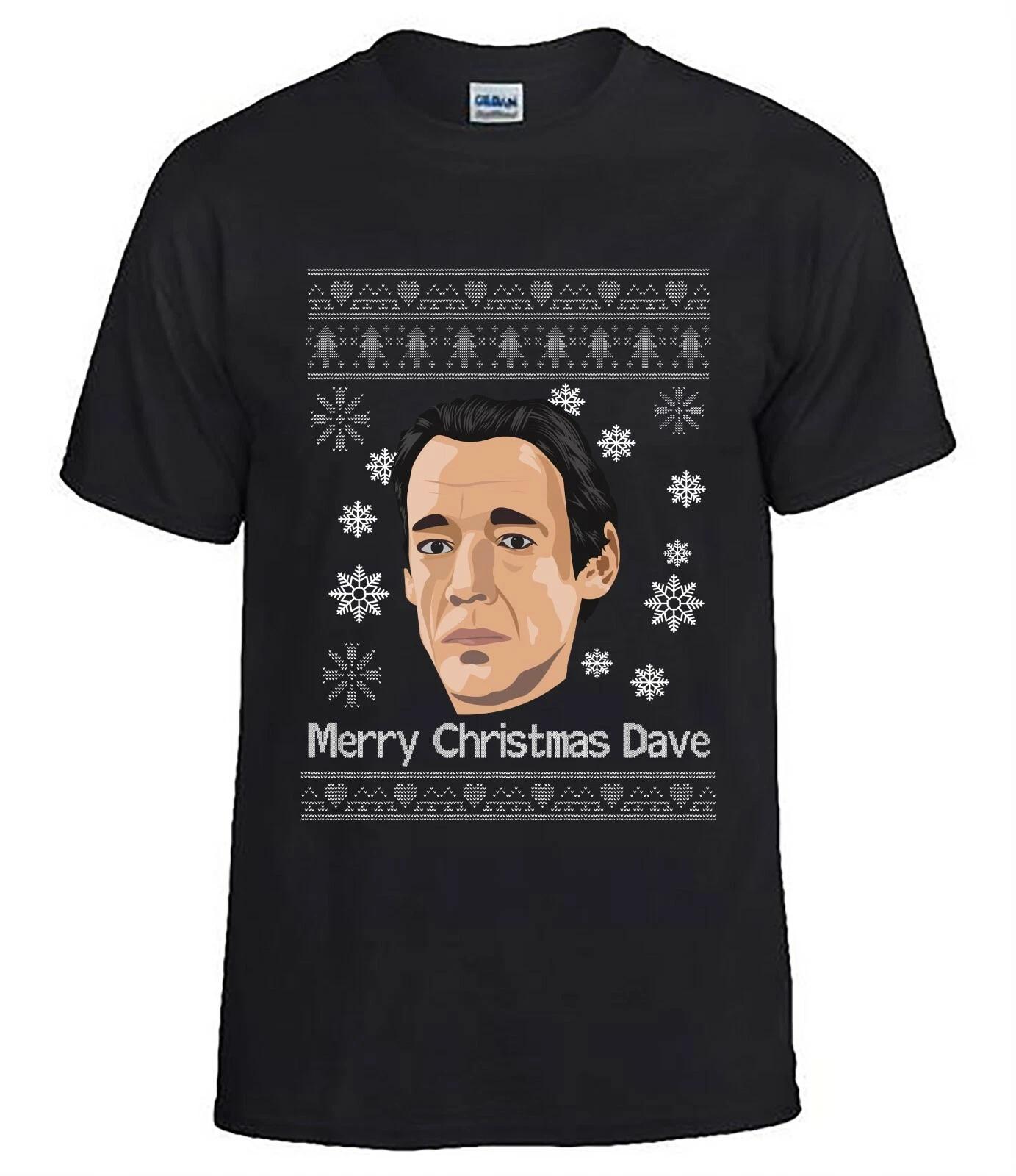 Christmas T-Shirt. Merry Christmas Dave Only Fools Inspired Ugly T-Shirts L