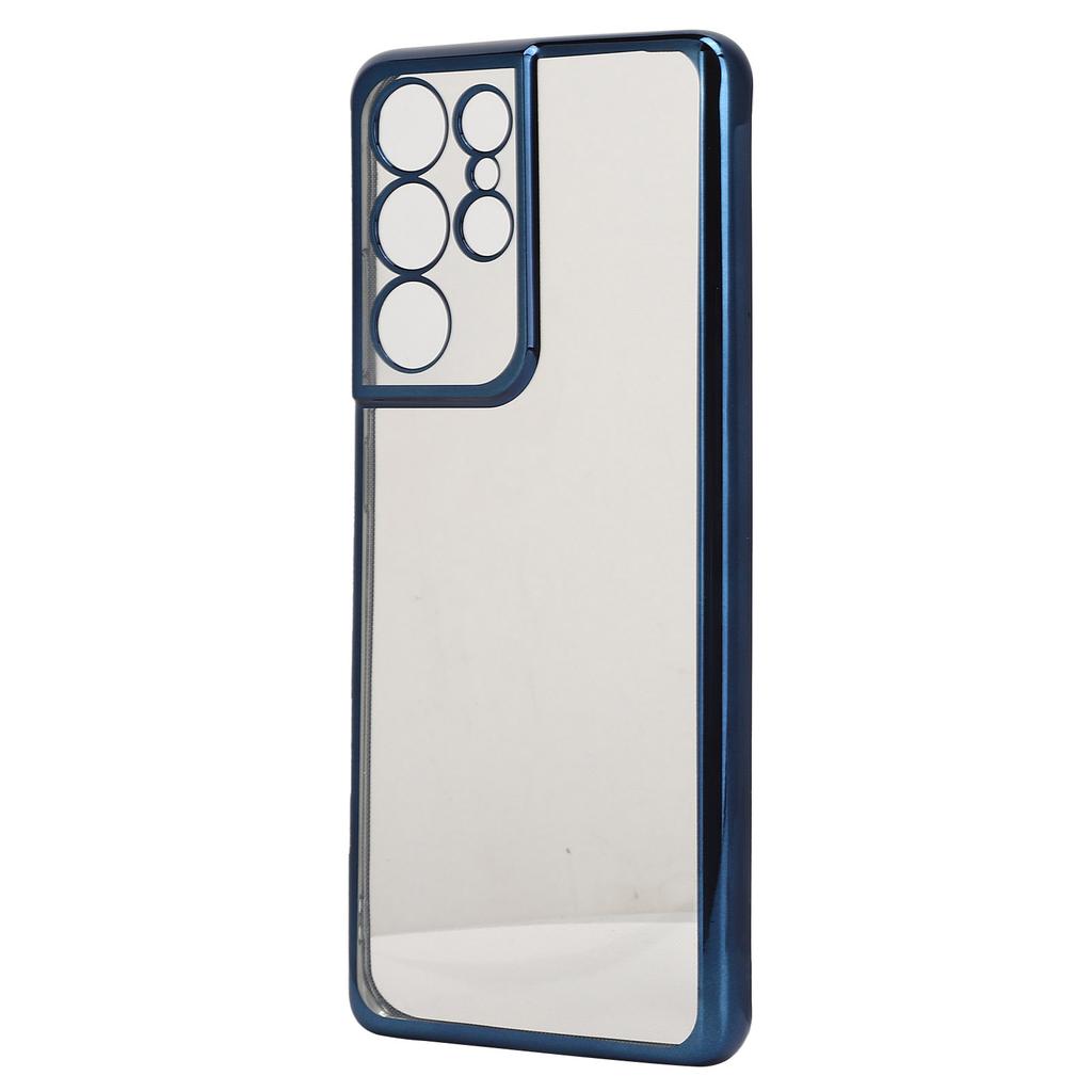 SULADA Mobile Phone Covers Electroplating TPU Full Body Phone Case for Samsung S21Ultra