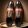 New Brogue Leather Men's Shoes - Stylish, Breathable, Versatile for Business and Weddings In Spring and Autumn