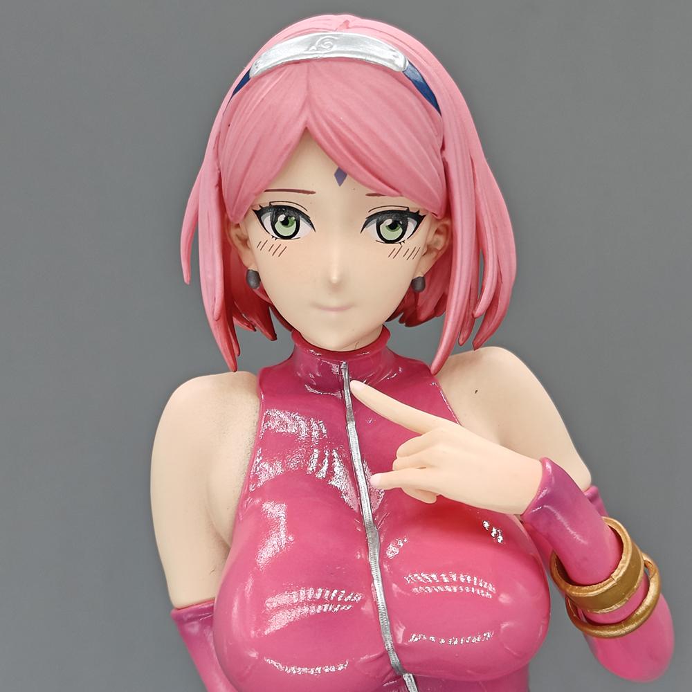 30cm NARUTO Shippuden Figure Haruno Sakura Animation Girl POLYVINYL CHLORIDE Action Figure Plaything Premium Quality GK Statue Adult Collector