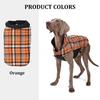 NONOR Winter Dog Jacket Waterproof Cozy Dog Clothes for Medium Large Dogs Warm Dog Coat French Bulldog Labrador Costume