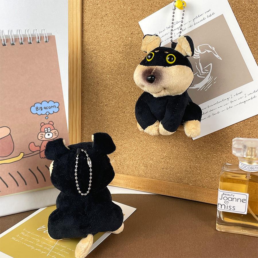 Adorable Bee Dog Plush Keychain Cute Stuffed Animal For Bags And Gifts 10cm
