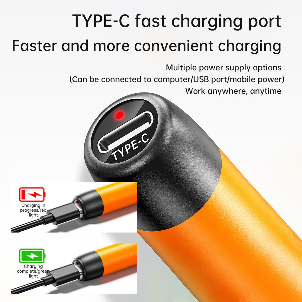 Portable USB charging welding lamp, adjustable temperature, with LCD display screen, no assembly required, suitable for DIY home use