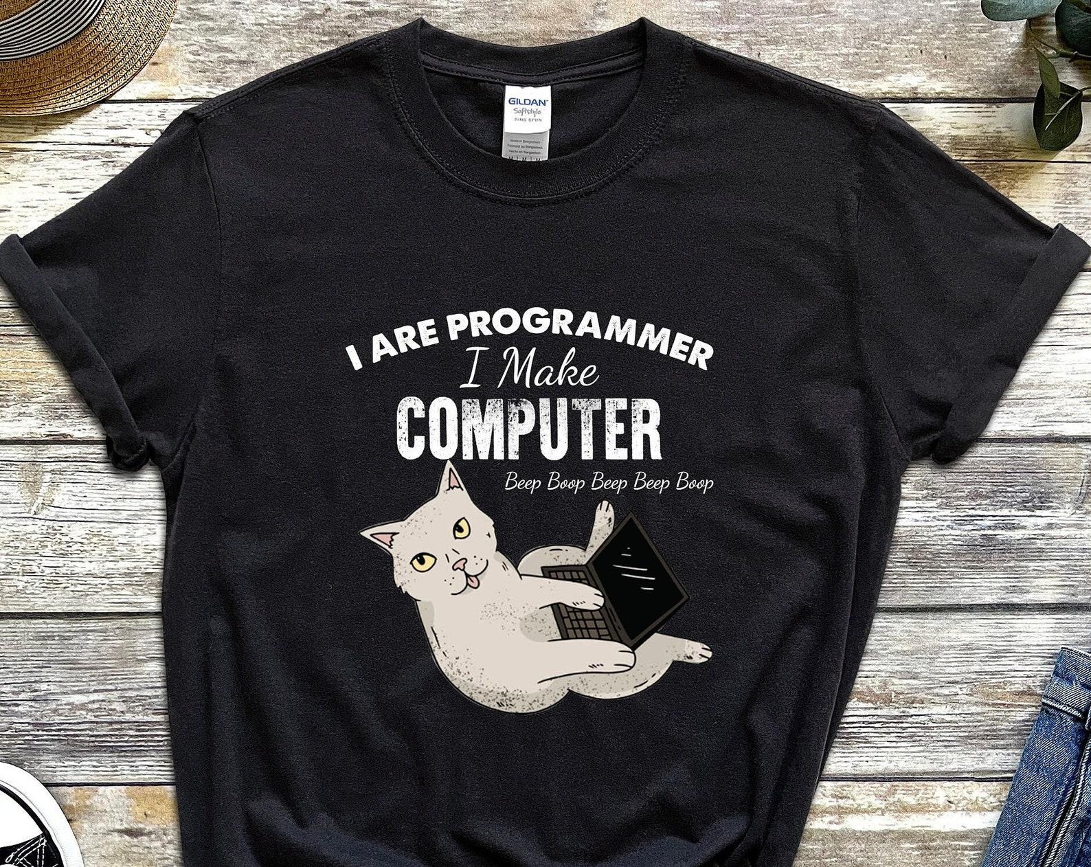 I Are Programmer Shirt, Funny Computer Programming T Shirt, Coding Shirt, Funny Developer Tshirt, Coder Gift, Web Developer Gift, Javascript 4XL