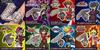 Series Duel Disc Ring EX Turn Types Set Gacha Gacha Capsule Toy Yu-Gi-Oh! [8 (Full Complete)]
