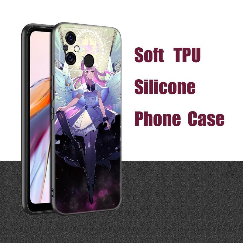 Blue Archive Game Black Silicone Phone Case For Xiaomi Redmi 7A 8A 9A 10A 11A 9C 10C 12C 13C 11 Prime A1 A2 + 12 4G Note 9T 12R