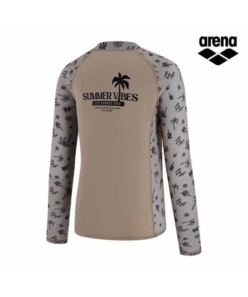 Alena Graphic Day Men'S Zip-Up Rash Guard A6Bm1Rr26Mca