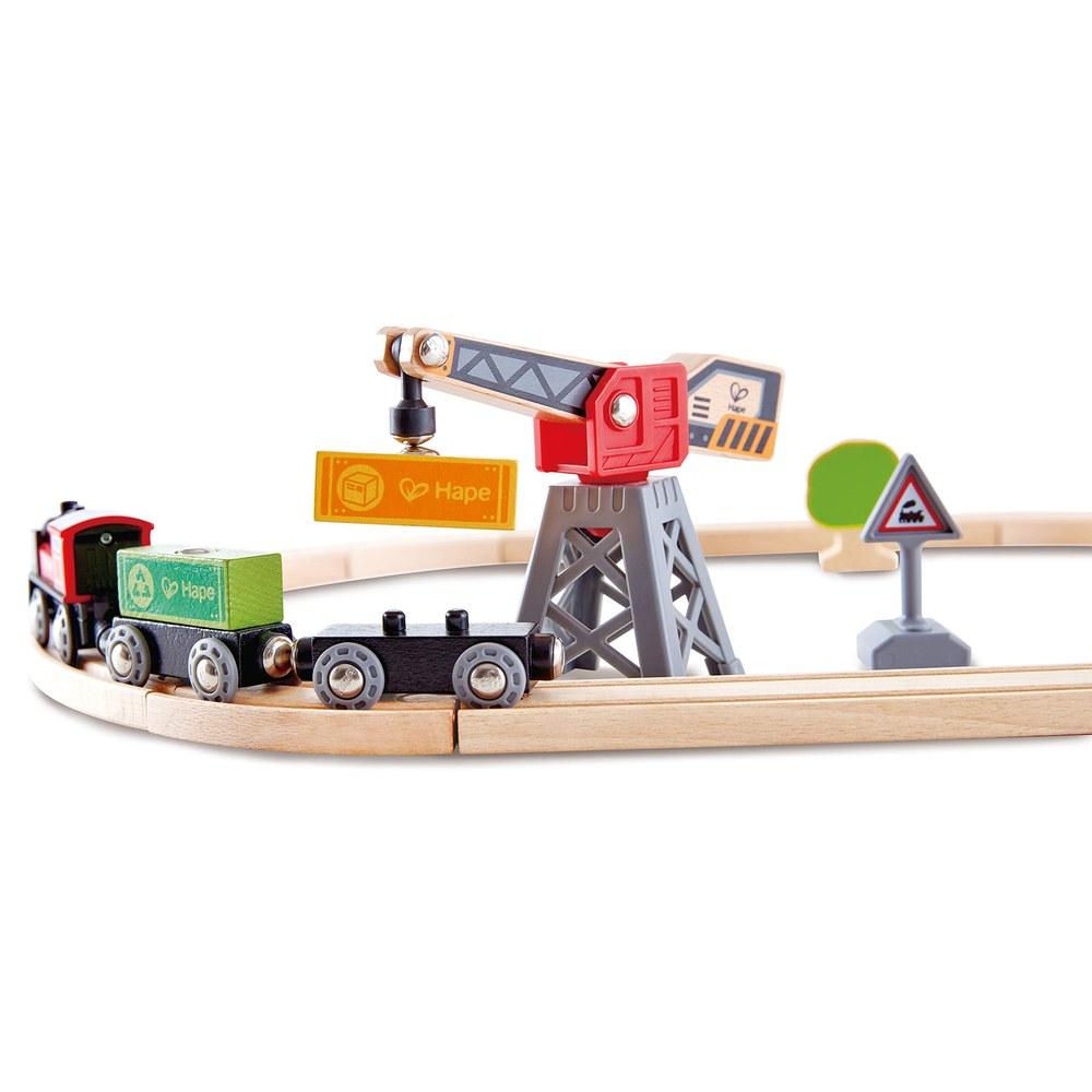 Hape Freight Delivery Train and Circle