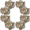 Satin Fungus Edge Hair Ring Female High-end Solid Color Scrunchie High Elastic Hair Accessories