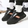 Autumn and Winter Large Size Velvet Warm Cotton Shoes Men's Parents Light Non-slip Snow Boots Walking Shoes