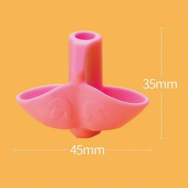 1 kus dětského držáku na tužku pro korekci psacího a držícího držení pera Nástroj Silikonový korektor psacího držení Kancelářské potřeby