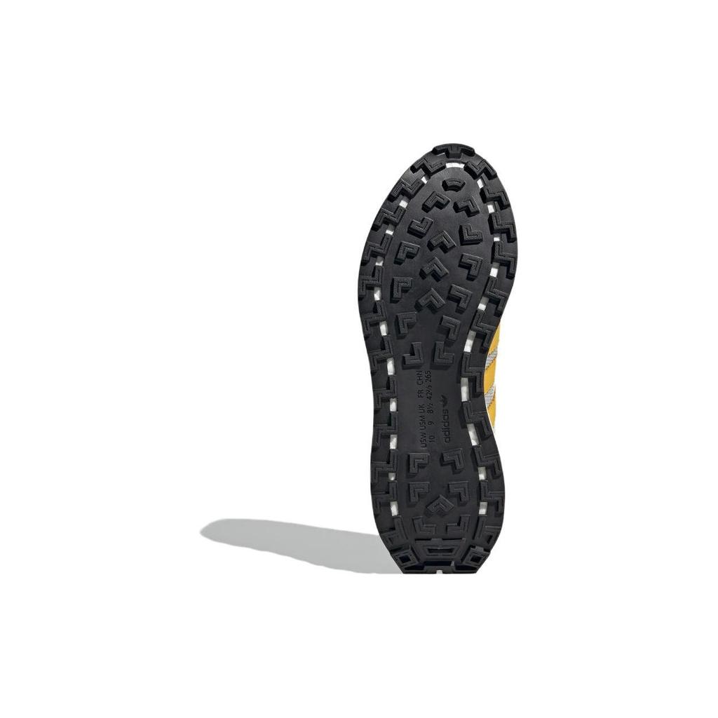 Adidas Originals Retropy E5 Retro Sports Comfortable Fabric Durable Breathable Low-Top Casual Running Shoes Unisex sneaker Gray Yellow IE0506