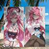 Singer R-Raora Panthera VTuber Towel Sports Quick Dry Travel Camping Sandproof Soft Light Large Beach Towel