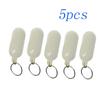 5/10pcs Floating Keychain for Beach Swimming Fishing Kayaking Bright Color Key Buoy Marine Sailing Boat Fender Buoyant Key Ring 3