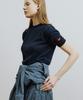 MOLLIOLLI Bori 100% Cashmere Sleeve Knit [Navy]