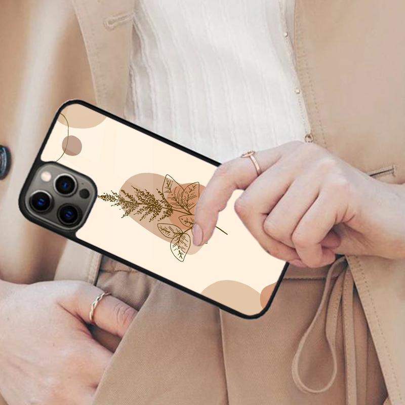 

Abstract Plants Magnetic Phone Case For APPLE iPhone 17 Air 16 14 13 12 Pro Max 15 Plus Wireless Charge With MagSafe Cover iPhone 13mini