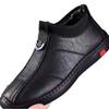 Schuhe Herren neue Herren Freizeitschuhe mit weicher Sohle Lederfleece warm High-Top Dad-Schuhe schlicht und modisch Herrenschuhe